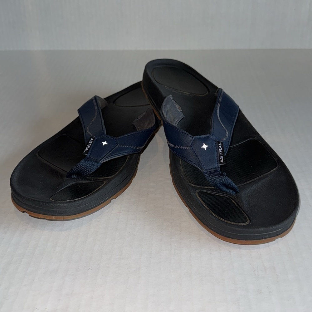 Astral Felipe Blue Strap Flip Flop Sandals